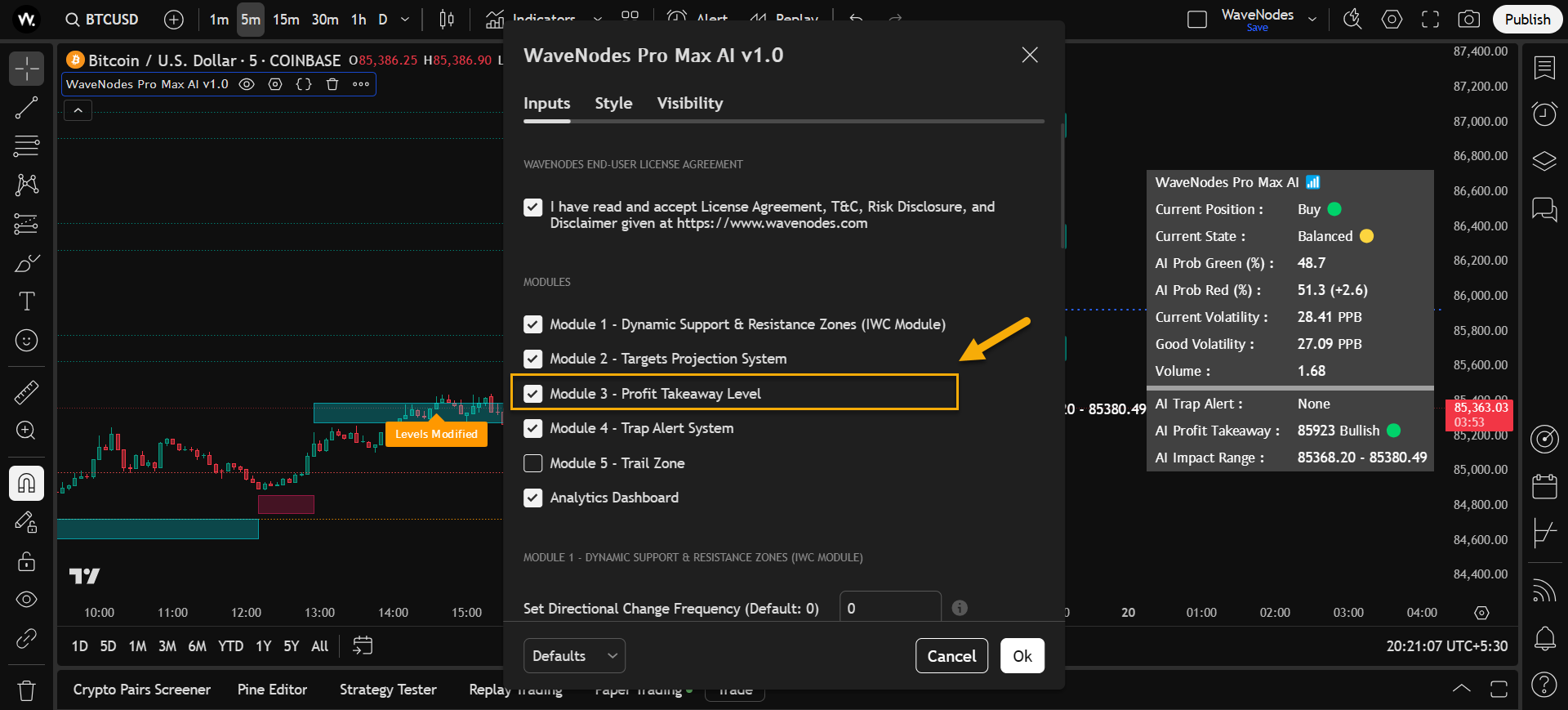 PTL Module Overview Example